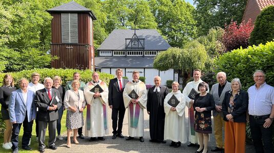 Gottesdienstteam und Grußwortsprechende